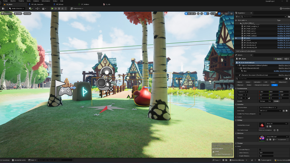 AwakingPast Online - Unreal Editor 1