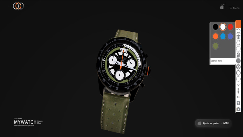 Personnalisation cadran